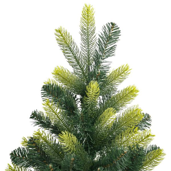 vidaXL Artificial Hinged Christmas Tree with Stand 150 cm