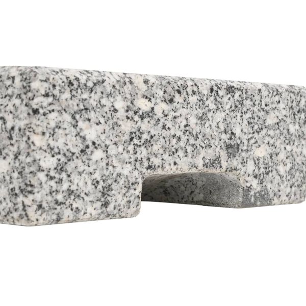 vidaXL Parasol Base Granite Rectangular 25 kg