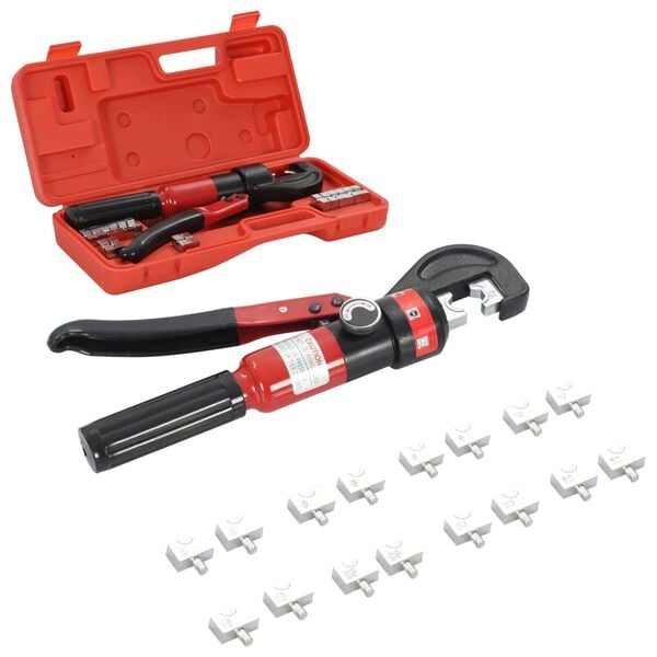 vidaXL Hydraulic Crimping Pliers 4-6-8-10-16-25-35-70 mm²