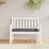 vidaXL Garden Bench Cushion Anthracite 110x50x7 cm Oxford Fabric