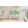 vidaXL Garden Bench Cushions 2pcs Multicolour 100x50x7cm Fabric