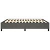 vidaXL Box Spring Bed Frame Dark Grey California King Velvet (US Only)