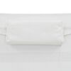 vidaXL Sun Lounger with Pillow Poly Rattan Black