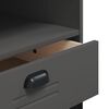 vidaXL TV Cabinet VIKEN Anthracite Grey Engineered Wood