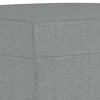 vidaXL Footstool Light Grey 60x50x41 cm Fabric