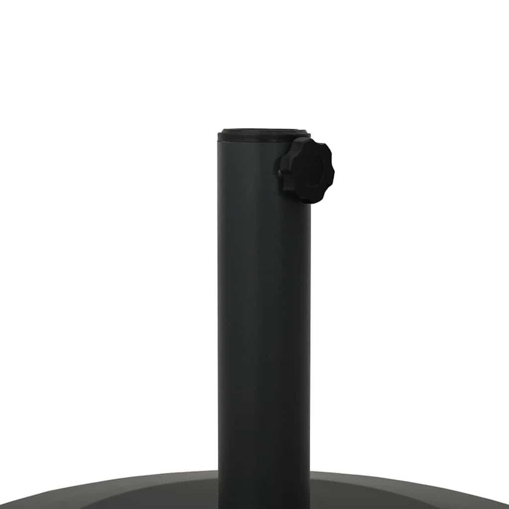 vidaXL Outdoor Umbrella Base Black 48 x 48 x 32 cm Steel, Concrete