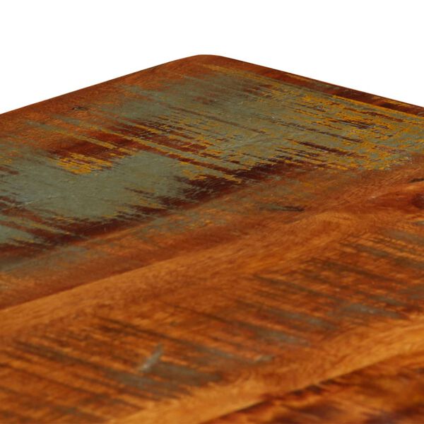 vidaXL Coffee Table with Shelf 100x60x35 cm Solid Reclaimed Wood