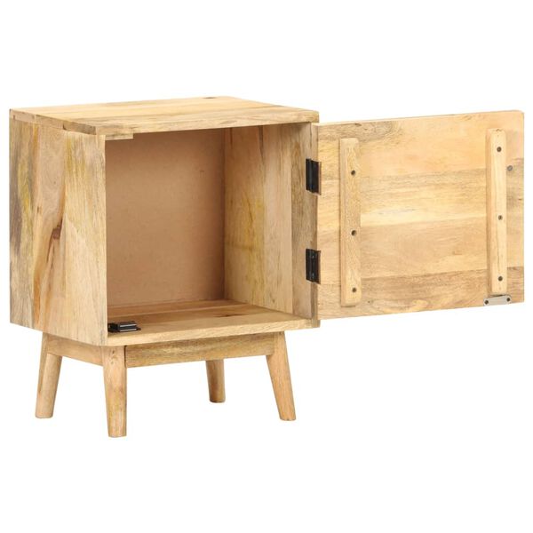 vidaXL Bedside Cabinet 40x30x50 cm Solid Mango Wood