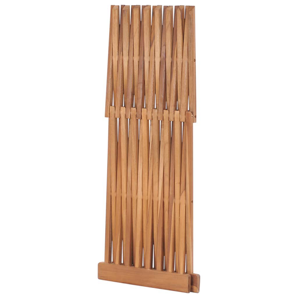 vidaXL Folding Stool 40x32x45 cm Solid Teak Wood