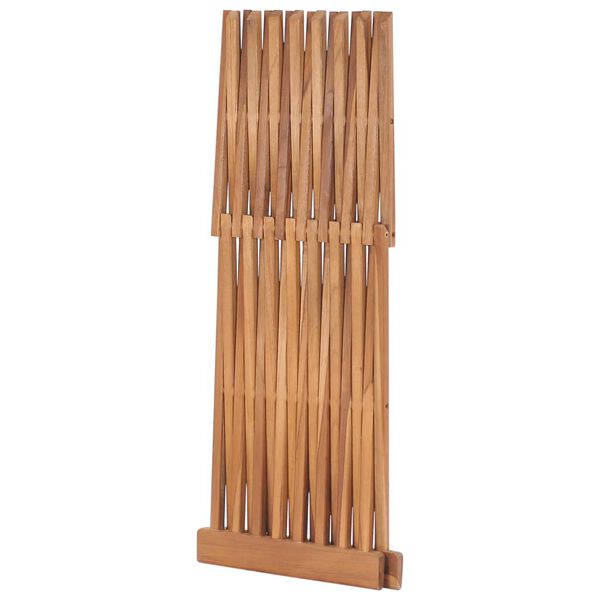 vidaXL Folding Stool 40x32x45 cm Solid Teak Wood
