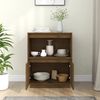 vidaXL Sideboard Honey Brown 60x34x75 cm Solid Wood Pine
