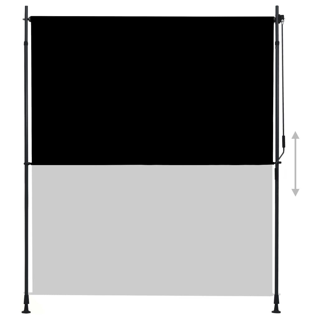 vidaXL Outdoor Roller Blind 200x270 cm Anthracite