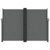vidaXL Retractable Side Awning Anthracite 180x1000 cm