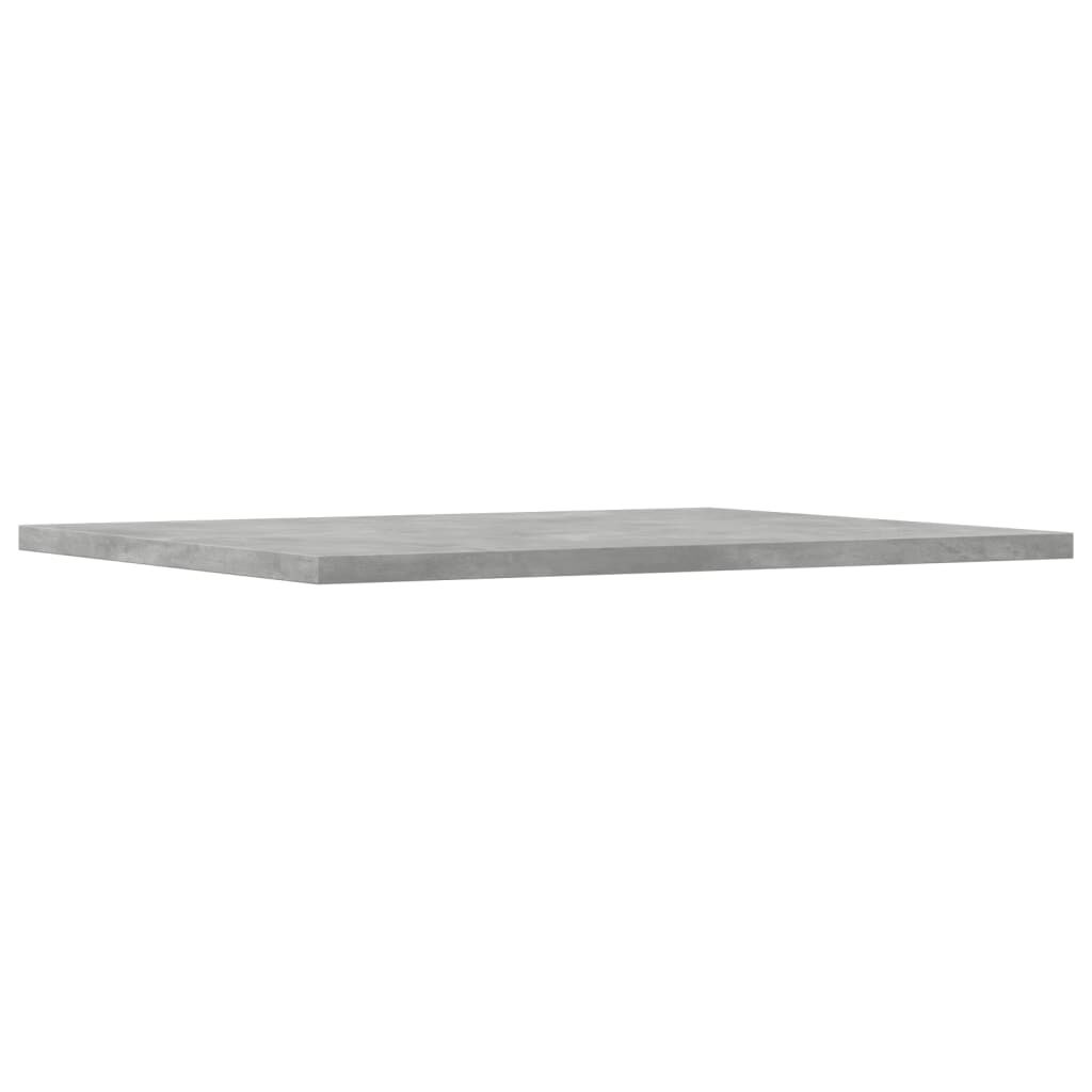 vidaXL Bookshelf Boards 8 pcs Concrete Grey 40x50x1.5 cm Engineered Wood