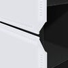 vidaXL Modular Cabinet 9 Compartments 109x36.5x143 cm Black and White