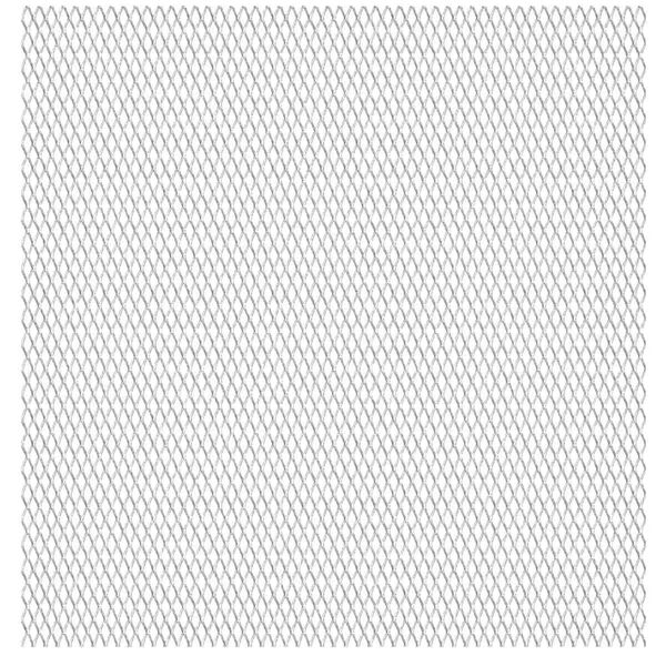 vidaXL Garden Wire Fence Stainless Steel 50x50 cm 30x17x2.5 mm