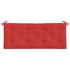 vidaXL Garden Bench Cushion Red 120x50x7cm Oxford Fabric