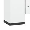 vidaXL Washing Machine Pedestal with Drawer White