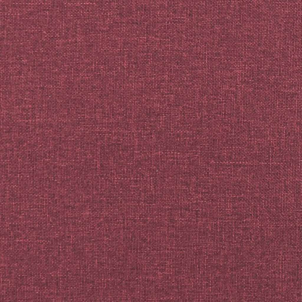 vidaXL Stand up Massage Recliner Chair Wine Red Fabric