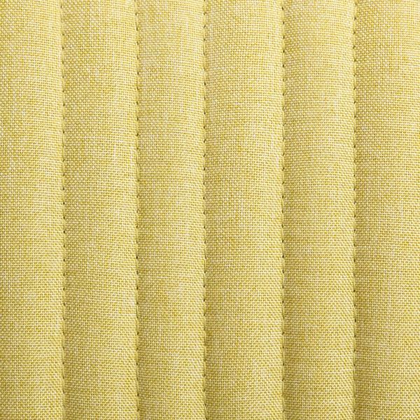 vidaXL Dining Chairs 2 pcs Green Fabric