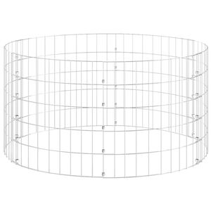 vidaXL Garden Composter &Oslash;100x50 cm Galvanised Steel