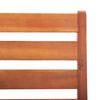 vidaXL Outdoor Dining Chairs 3 pcs with Cushions Solid Acacia Wood