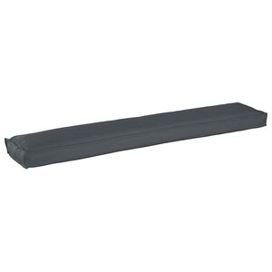 vidaXL Pallet Cushion Anthracite 200 x 40 x 8 cm Oxford Fbric