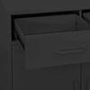 vidaXL Storage Cabinet Anthracite 80x35x101.5 cm Steel
