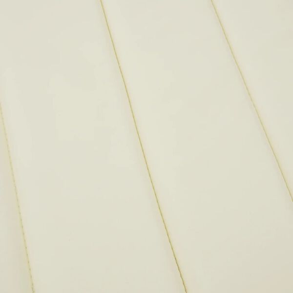 vidaXL Sun Lounger Cushion Cream 200x60x3cm Oxford Fabric