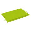 vidaXL Garden Sun Lounger with Cushion Solid Acacia Wood