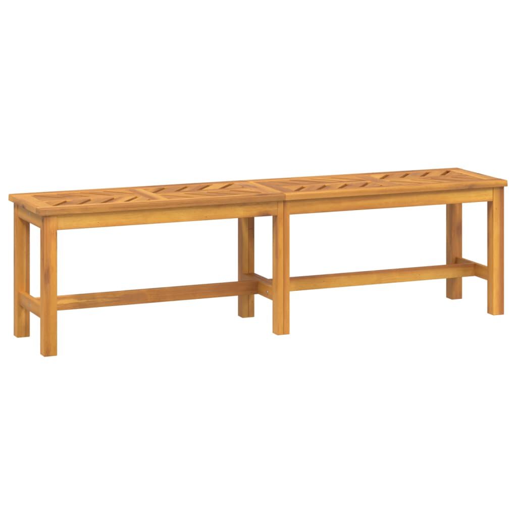 vidaXL Garden Bench 150 cm Solid Wood Acacia