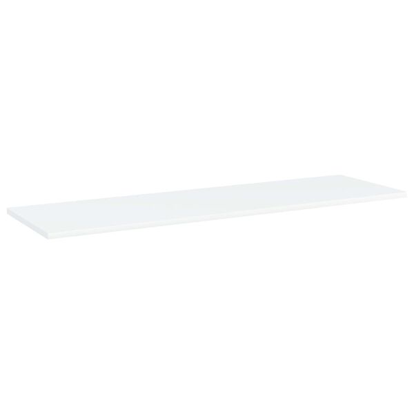 vidaXL Bookshelf Boards 8 pcs White 100x30x1.5 cm Engineered Wood