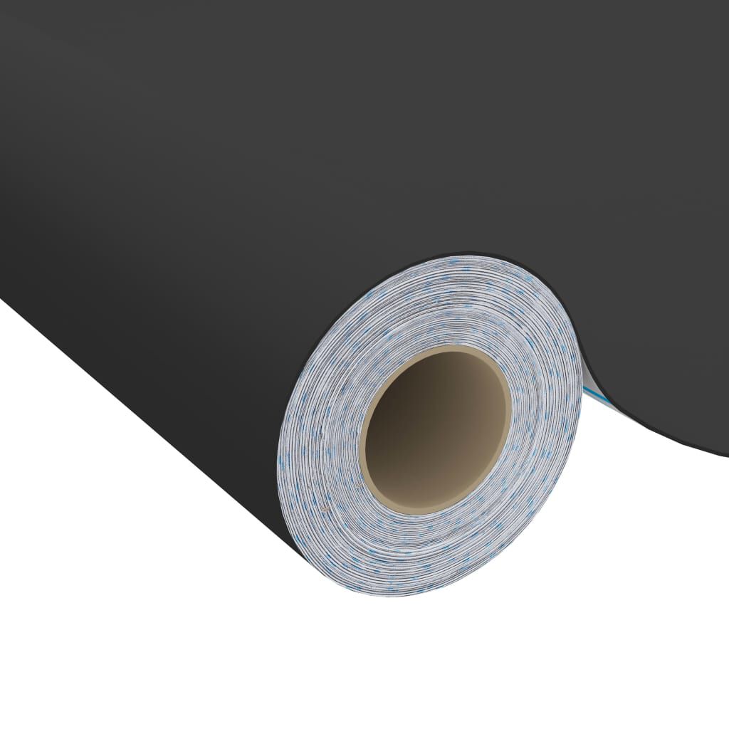vidaXL Self-adhesive Furniture Films 2 pcs Black 500x90 cm PVC