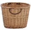 vidaXL Firewood Basket with Carrying Handles 58x42x29 cm Natural Willow