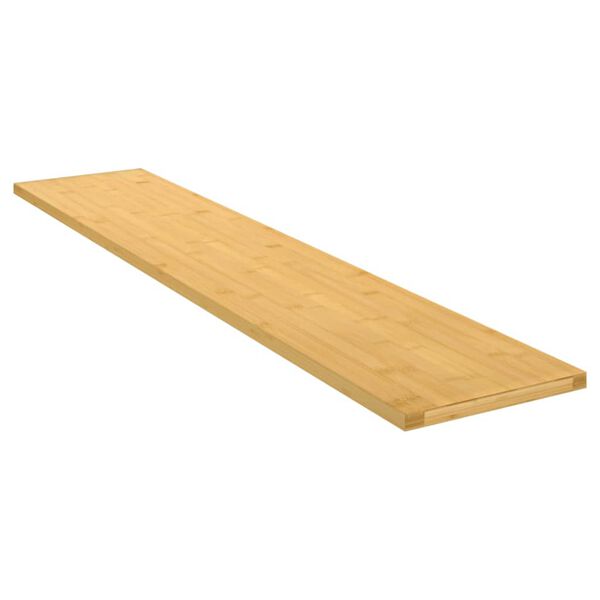 vidaXL Wall Shelf 100x20x1.5 cm Bamboo