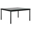 vidaXL 5 Piece Garden Lounge Set with Cushions Black PVC
