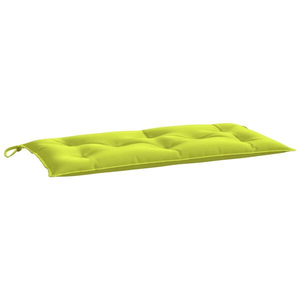 vidaXL Garden Bench Cushion Bright Green 110x50x7 cm Oxford Fabric