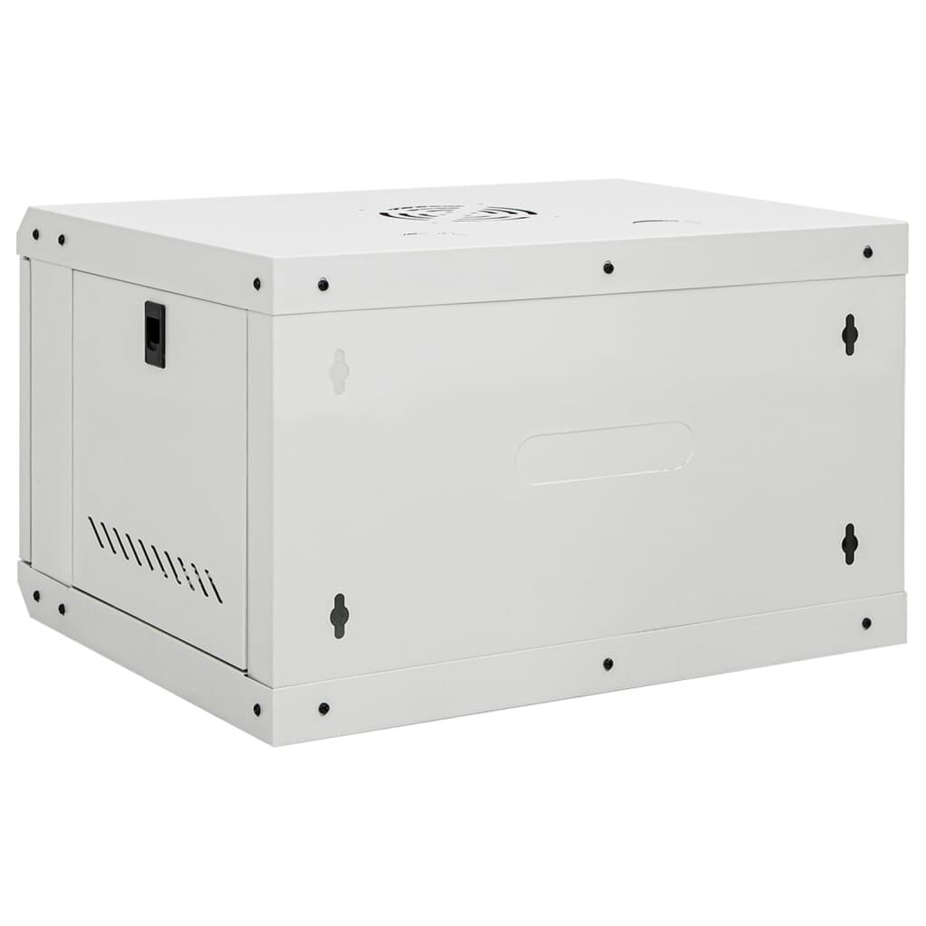 vidaXL 6U Wall Mounted Network Cabinet 19" IP20 53x40x30 cm