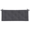 vidaXL Garden Bench Cushion Anthracite 120x50x7 cm Oxford Fabric