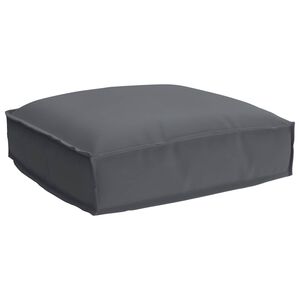 vidaXL Cushion Anthracite 50 x 50 x 12 cm Oxford Fabric