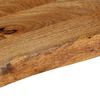 vidaXL Table Top Live Edge 60x20x3.8 cm Solid Wood Mango