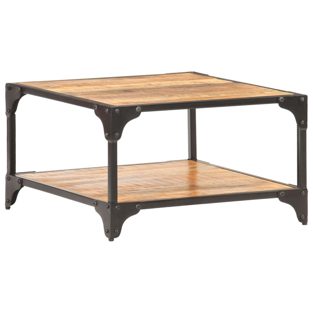 vidaXL Coffee Table 60x60x35 cm Solid Mango Wood
