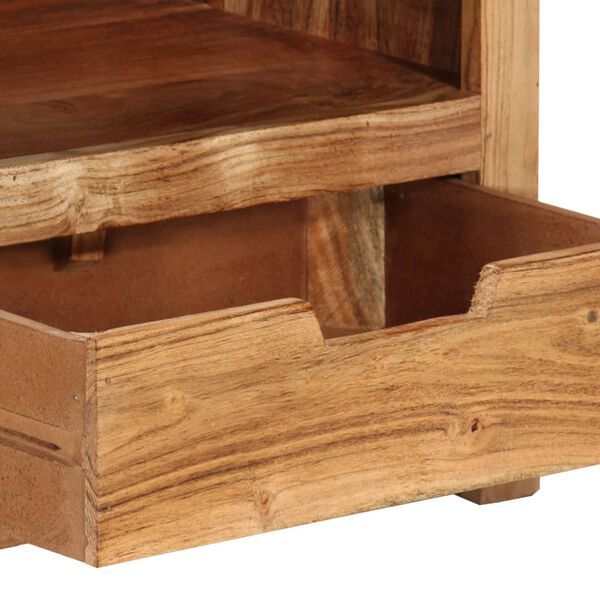vidaXL TV Cabinet 88x35x40 cm Solid Wood Acacia