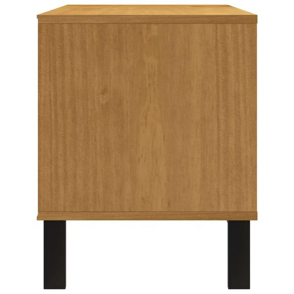 vidaXL TV Cabinet FLAM 110x40x50 cm Solid Wood Pine