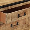 vidaXL Sideboard 100x31x60 cm Solid Rough Mango Wood