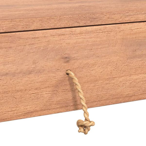 vidaXL Console Table 90x35x75 cm Solid Teak Wood