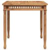 vidaXL Garden Dining Table 80x80x80 cm Solid Teak Wood