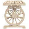 vidaXL 3 Piece Garden Dining Set Solid Wood Fir