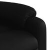 vidaXL Massage Recliner Chair Black Faux Leather