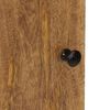 vidaXL Bathroom Cabinet 38x33x58 cm Solid Wood Mango